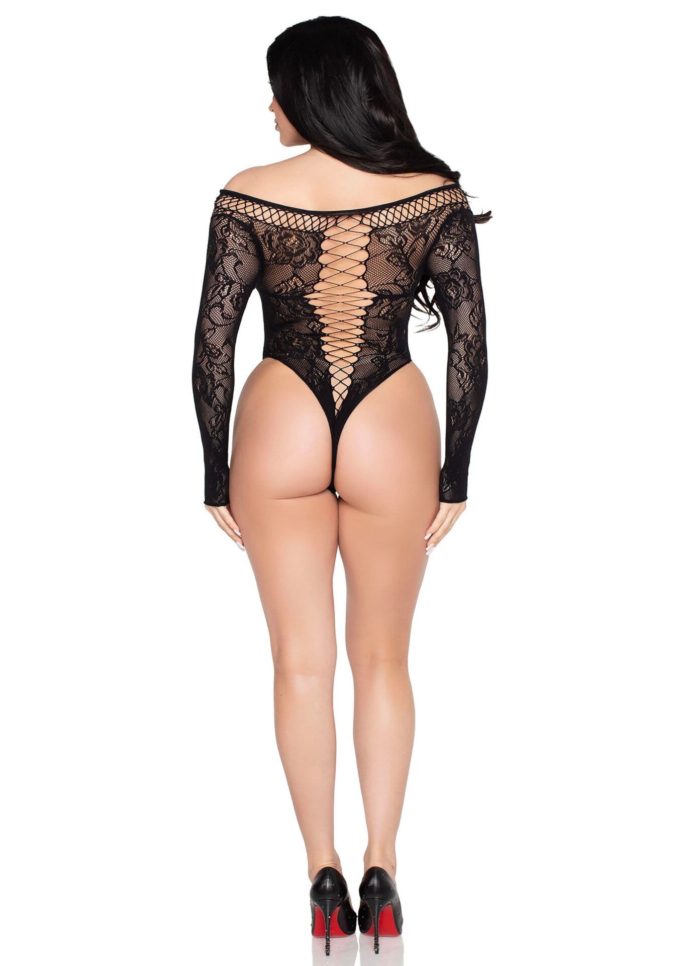 Net en kant teddy – Net and Lace Teddy – foto 6